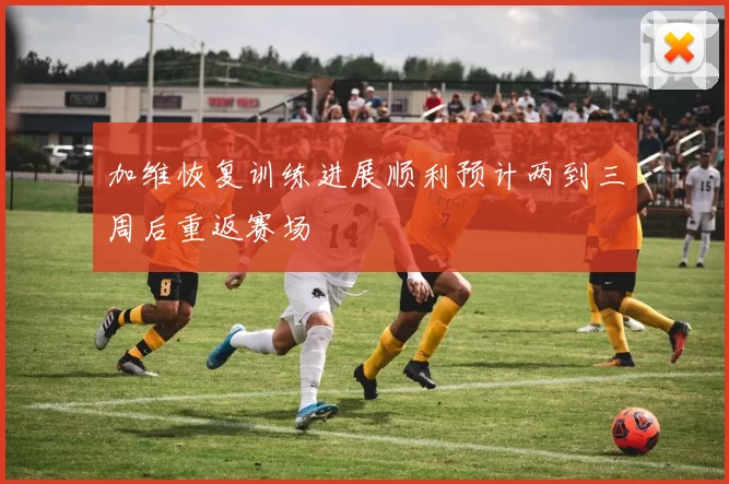 加维恢复训练进展顺利预计两到三周后重返赛场