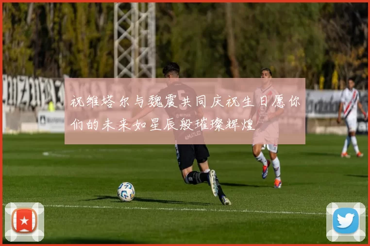 祝维塔尔与魏震共同庆祝生日愿你们的未来如星辰般璀璨辉煌